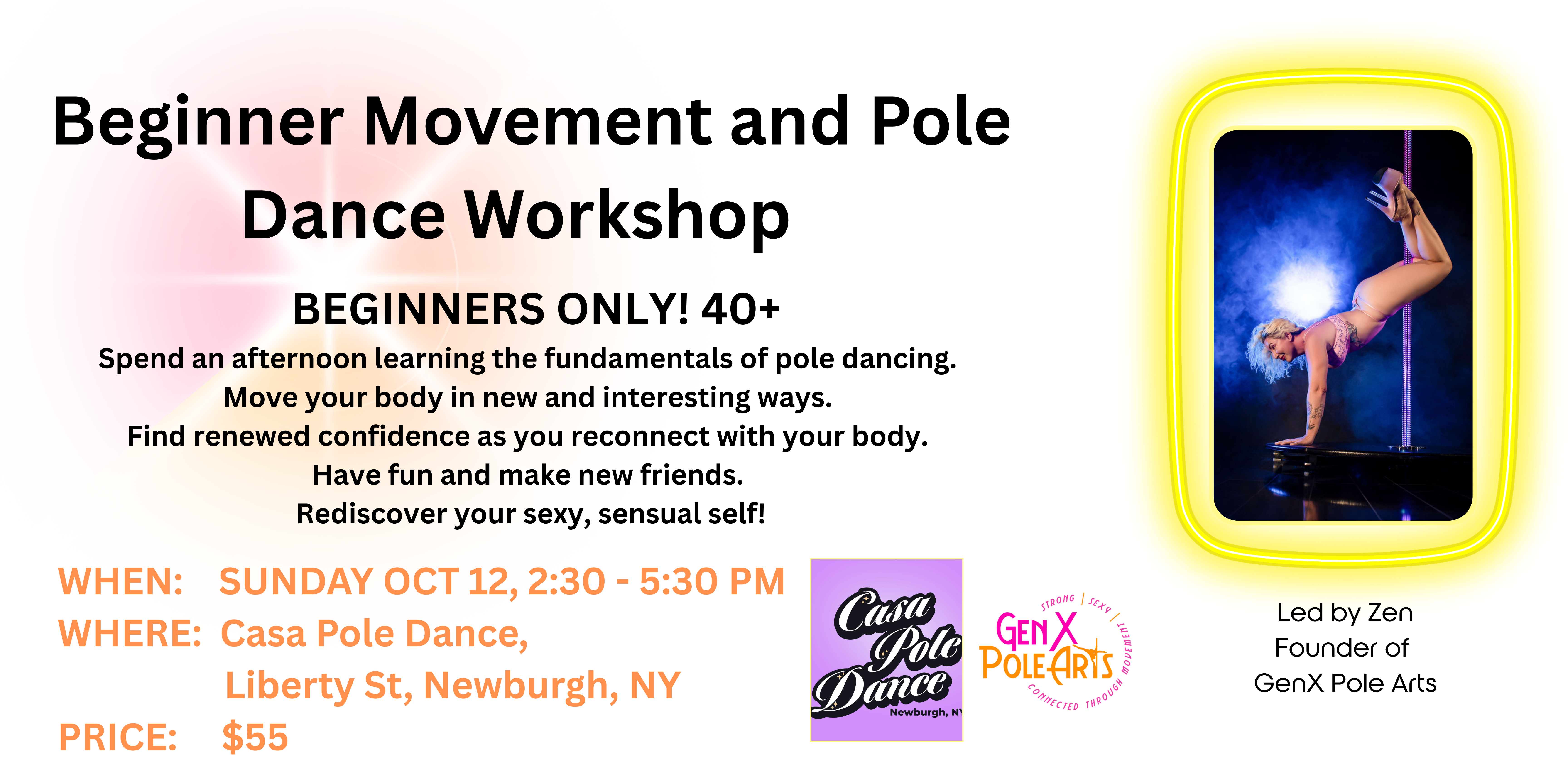 Led by Zen Founder of GenX Pole Arts